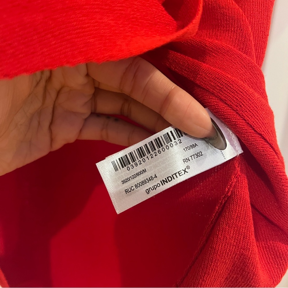 Zara Scarlet Ruffled Blouse - Picture 5 of 6